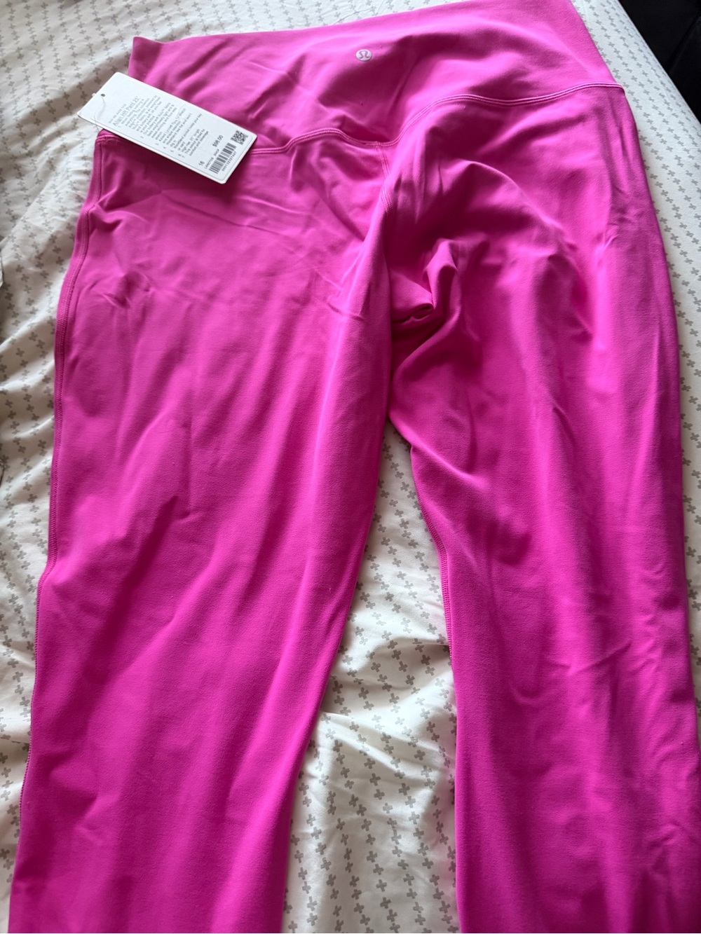 lululemon athletica Kids Bright Pink Performance Leggings